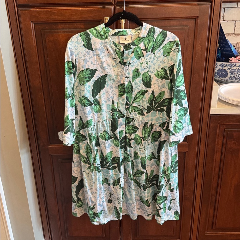 Tuckernuck Sconscet Bloom Royale Shirtdress